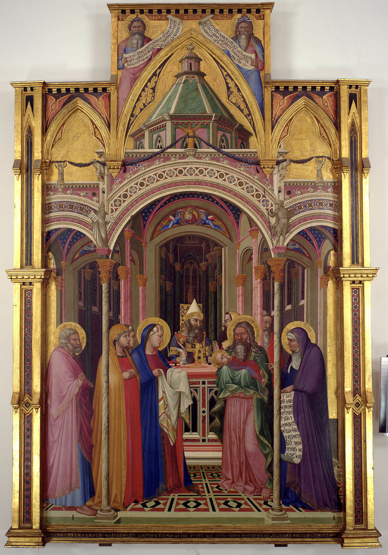 Apresentação de Jesus no Templo - Ambrogio Lorenzetti