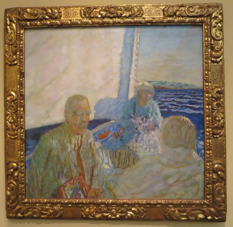 Passeio de barco - Pierre Bonnard