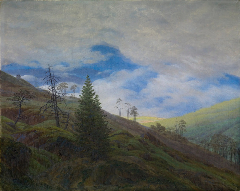 Raio de sol nas Montanhas Riesen - Caspar David Friedrich