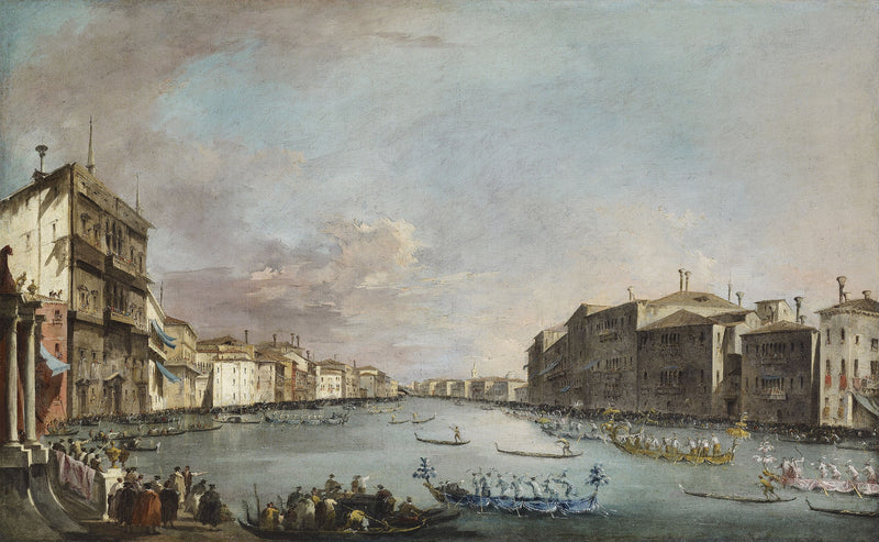 Regata à Veneza - Francesco Guardi
