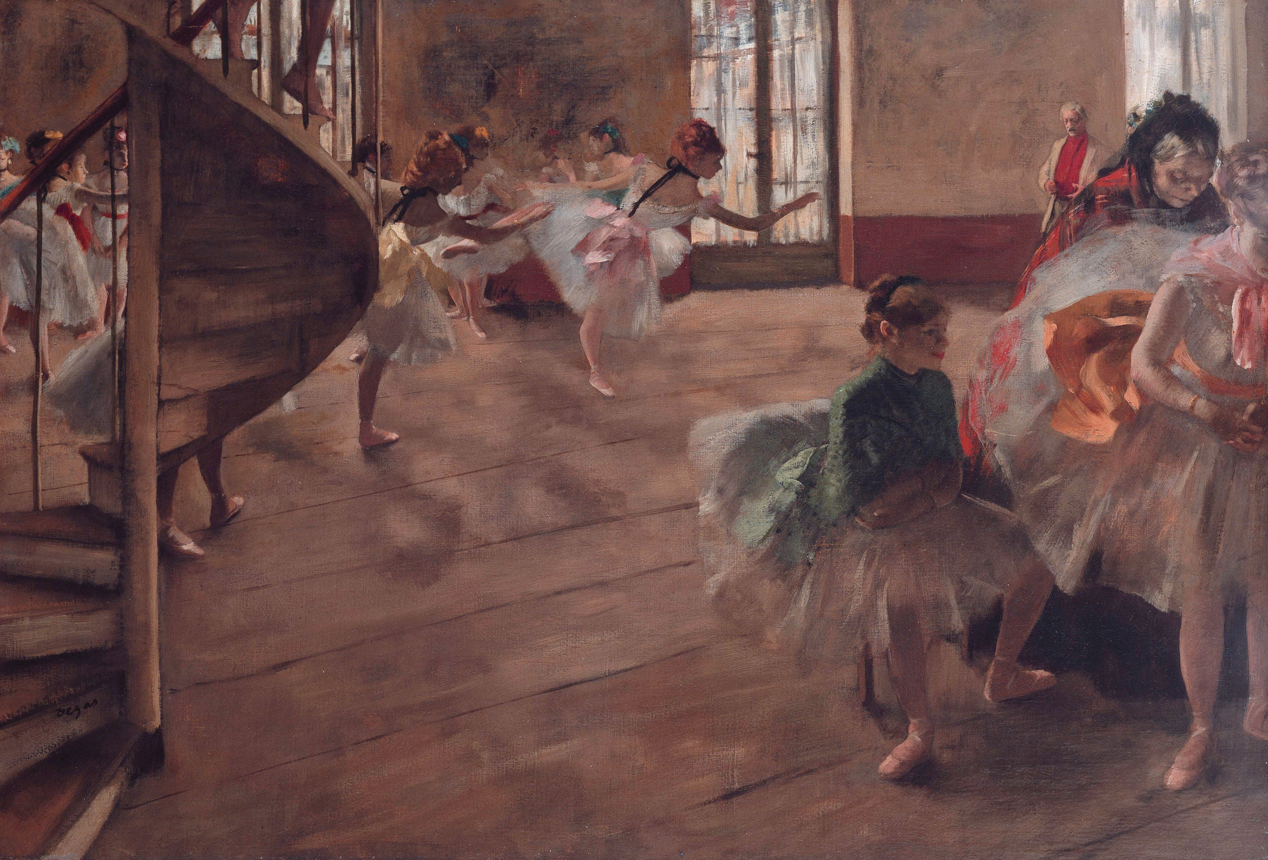 Repetição de balé - Edgar Degas