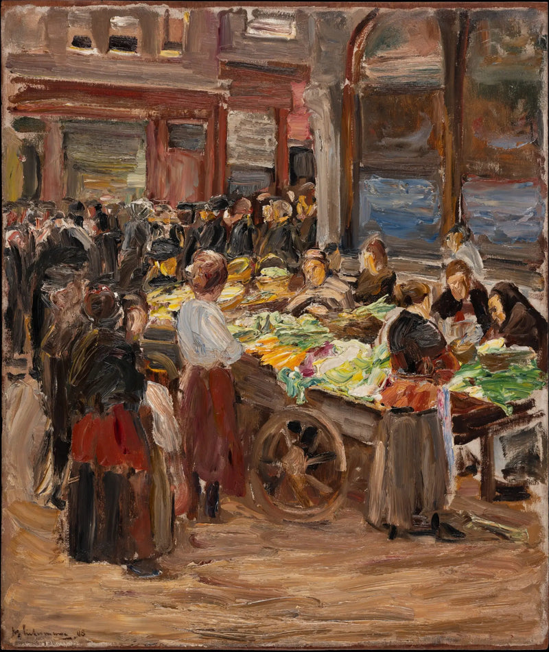 Rua Judia de Amsterdã - Max Liebermann