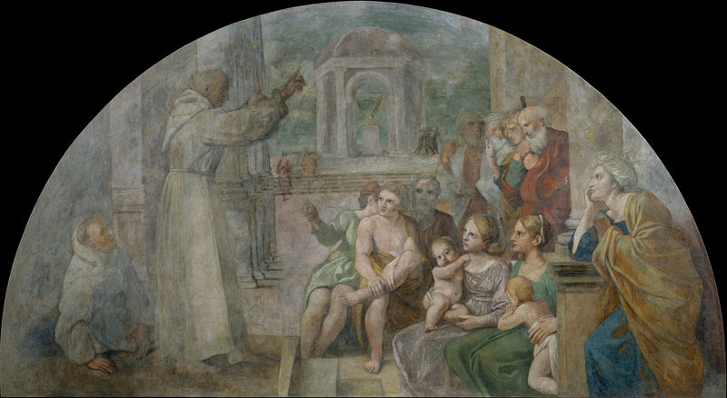 São Didaque pregando - Annibale Carracci