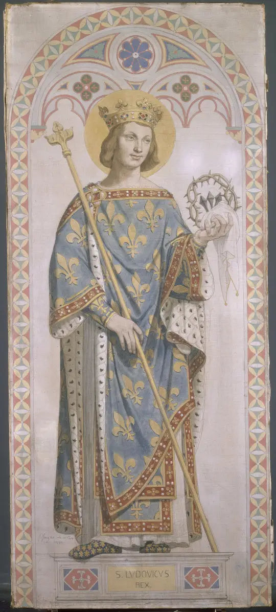 São Luís, rei da França - Jean-Auguste-Dominique Ingres