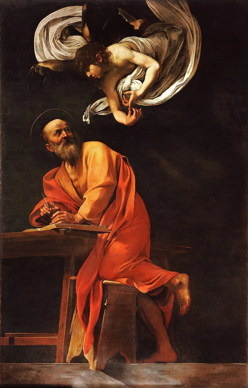 São Mateus e o Anjo - Caravaggio