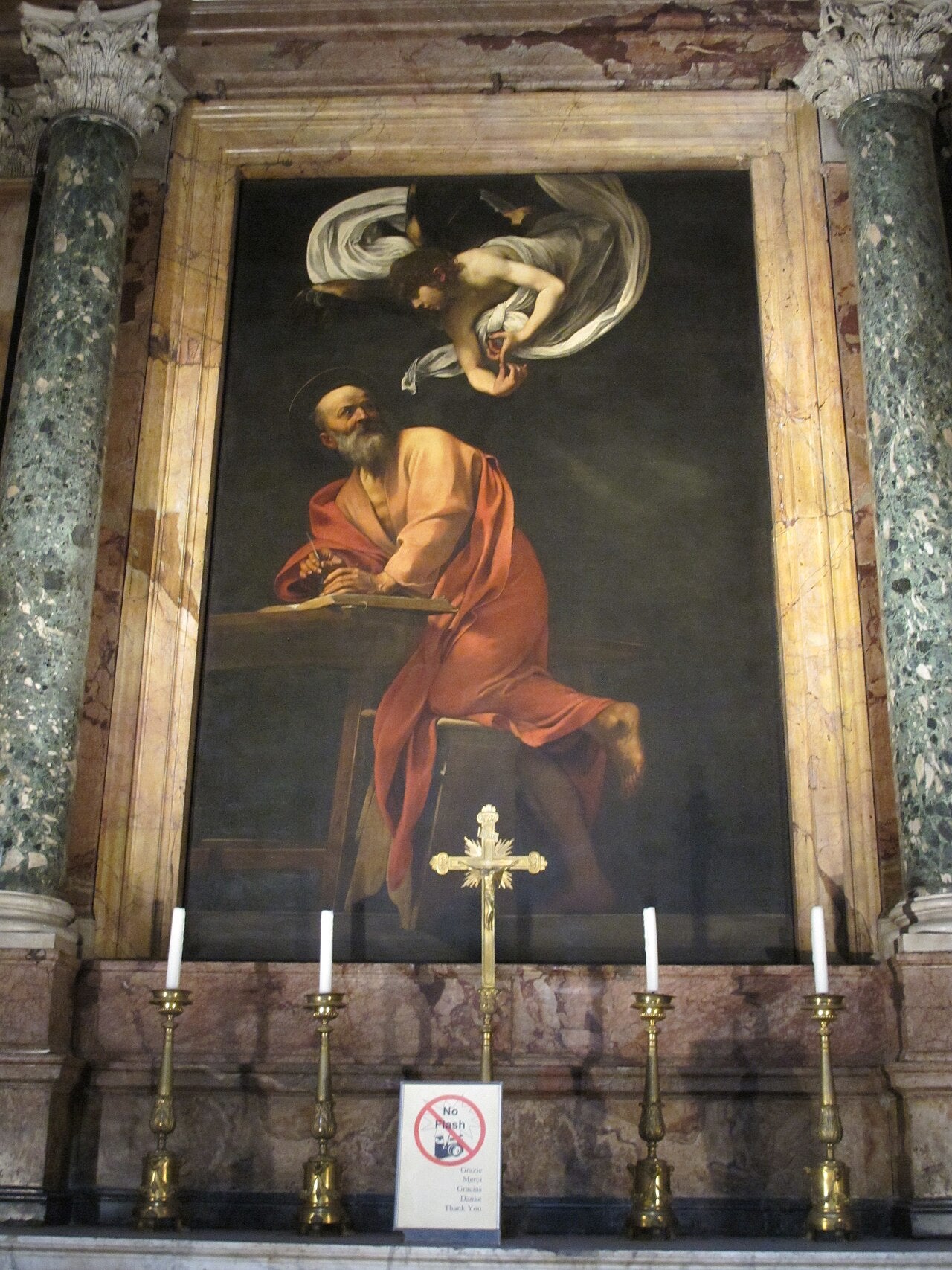 São Mateus e o Anjo - Caravaggio