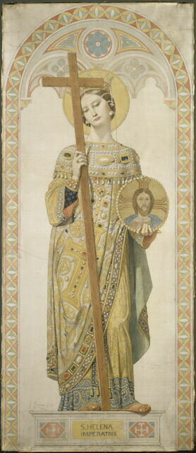 Santa Helena, imperatriz - Jean-Auguste-Dominique Ingres
