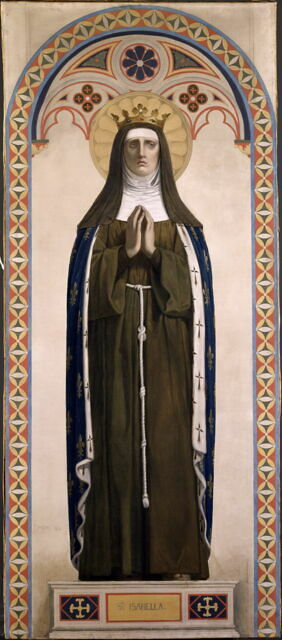 Santa Isabel da França - Jean-Auguste-Dominique Ingres