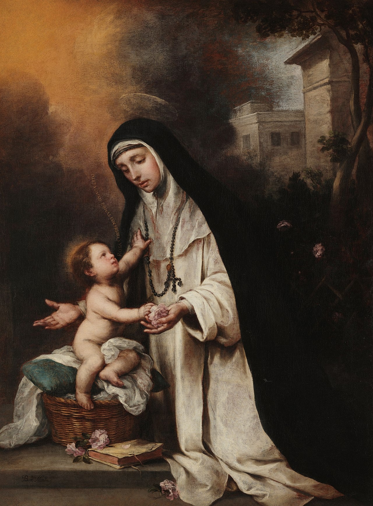 Sainte Rose de Lima - Bartolomé Esteban Murillo
