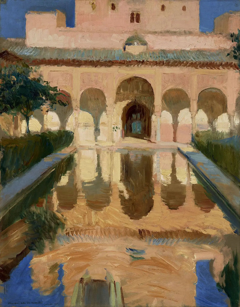 Sala dos Embaixadores, Alhambra, Granada - Joaquín Sorolla