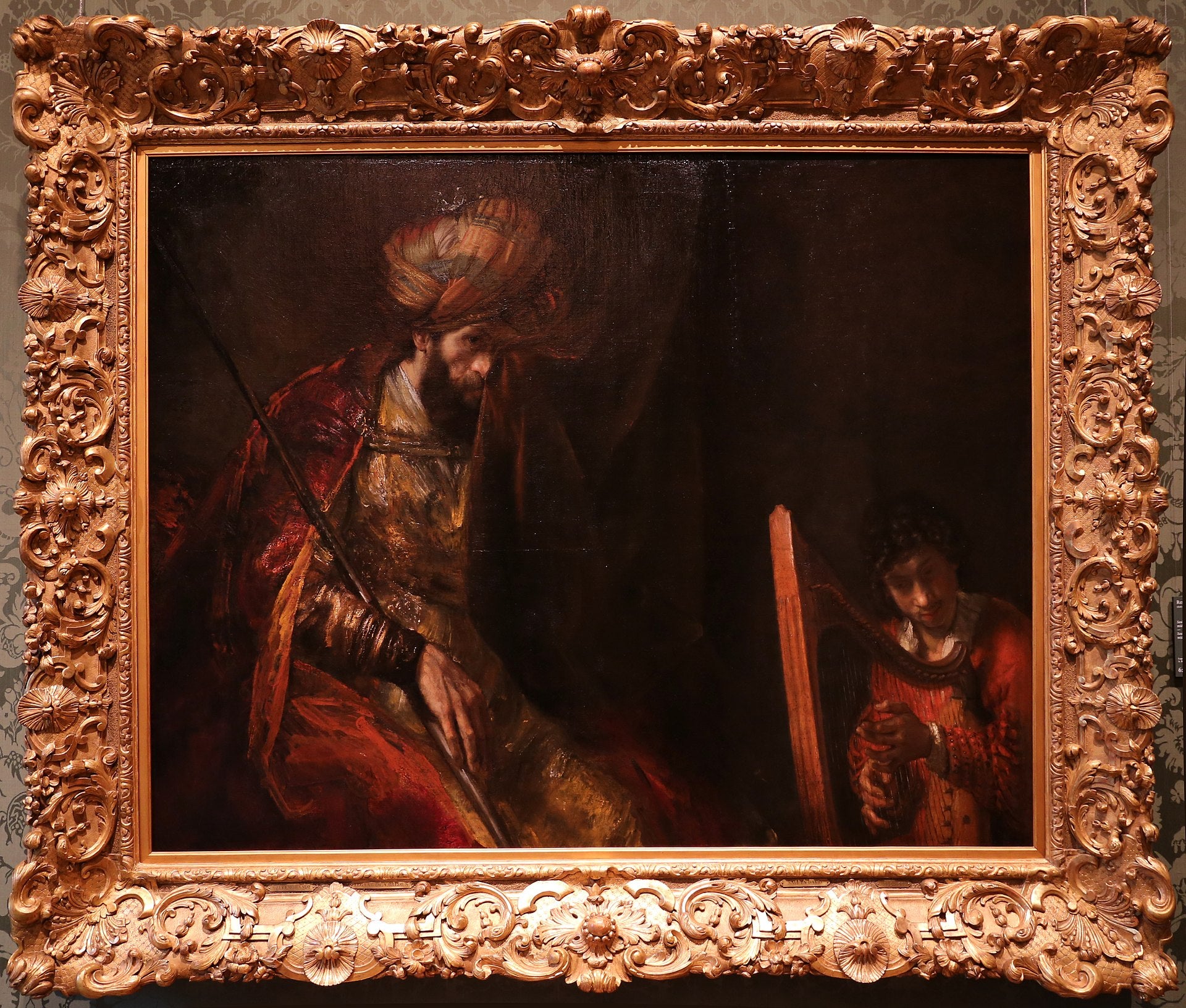 Saúl e Davi - Rembrandt