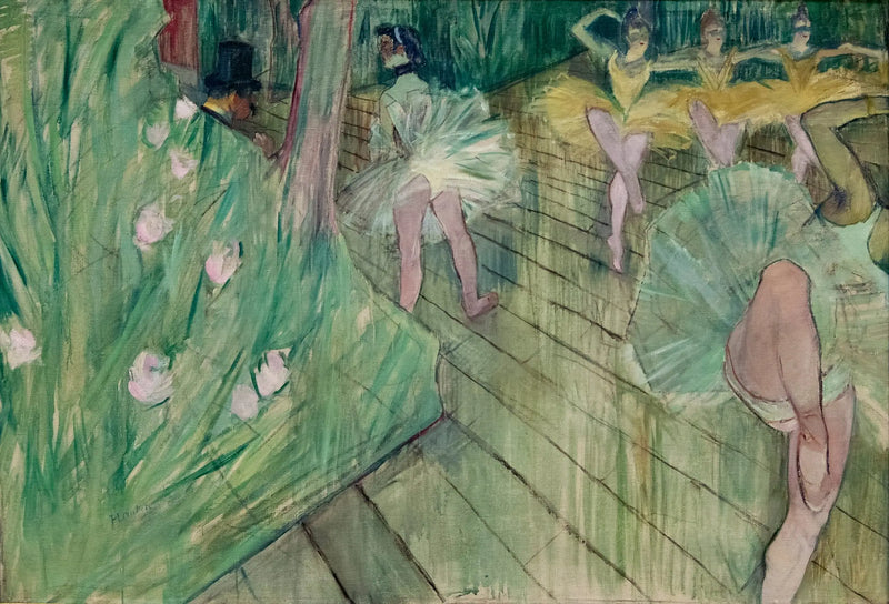 Cena de balé - Henri de Toulouse-Lautrec