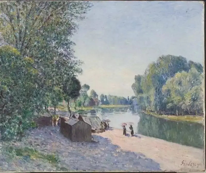 Sol da manhã - Alfred Sisley