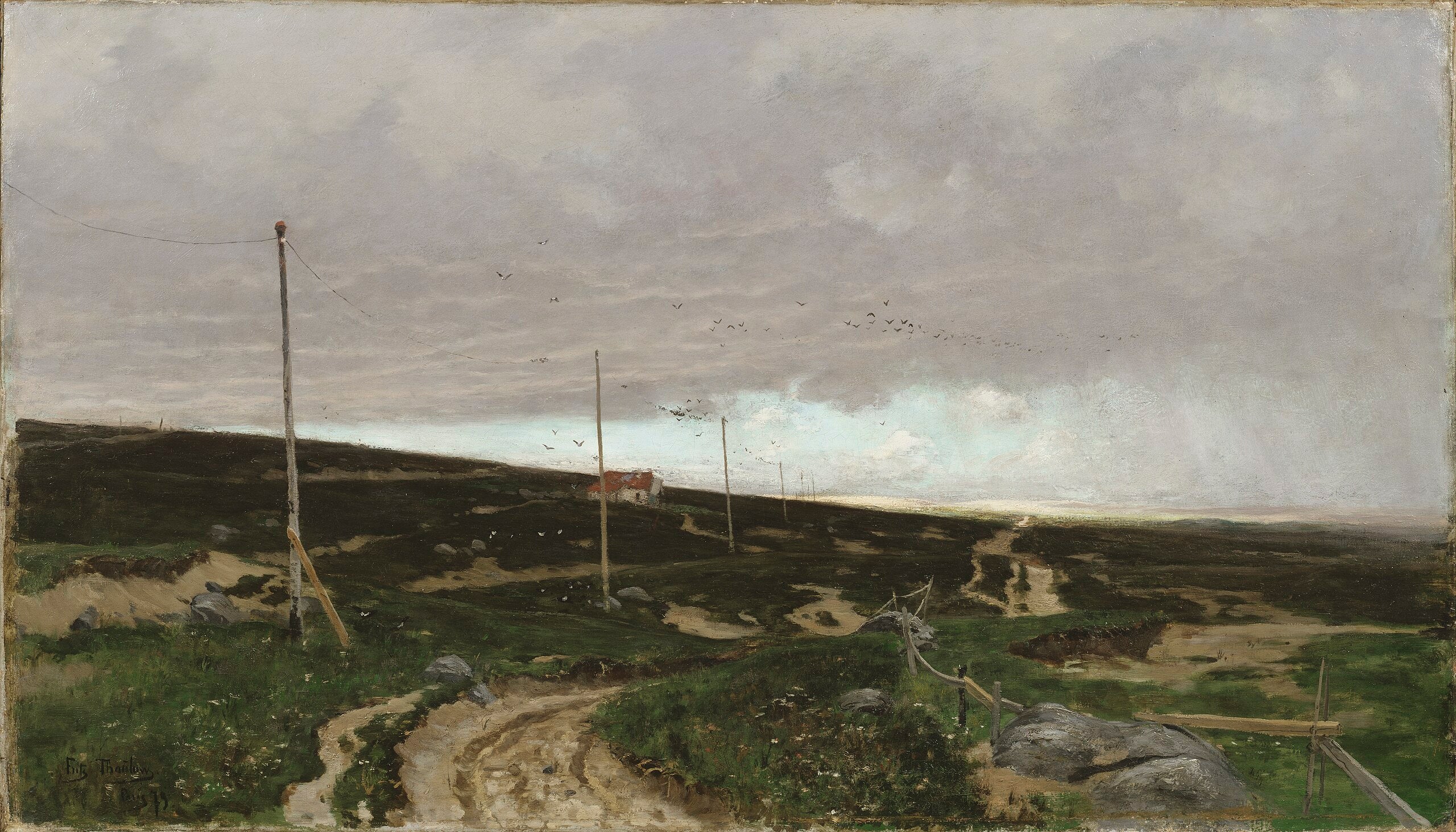 Sur la côte. Motif de Jaeren, Norvège - Frits Thaulow
