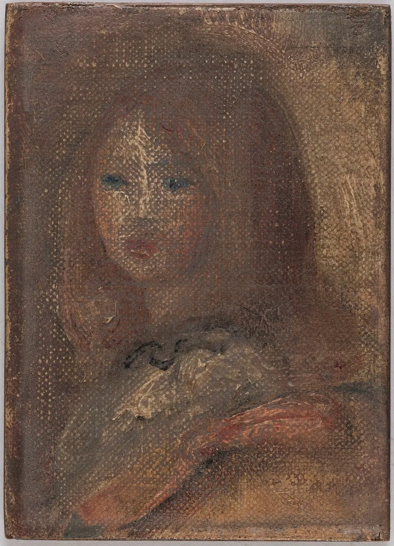 Cabeça de menina - Pierre-Auguste Renoir