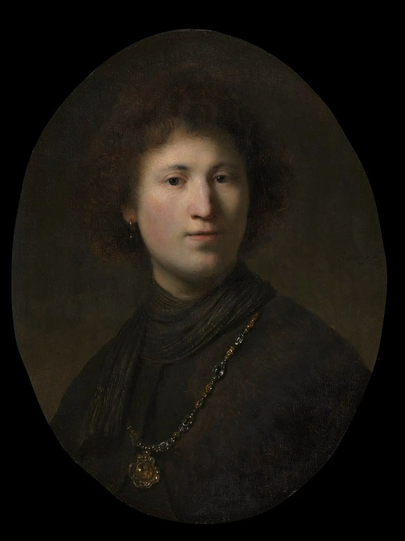 Um jovem com uma corrente - Rembrandt
