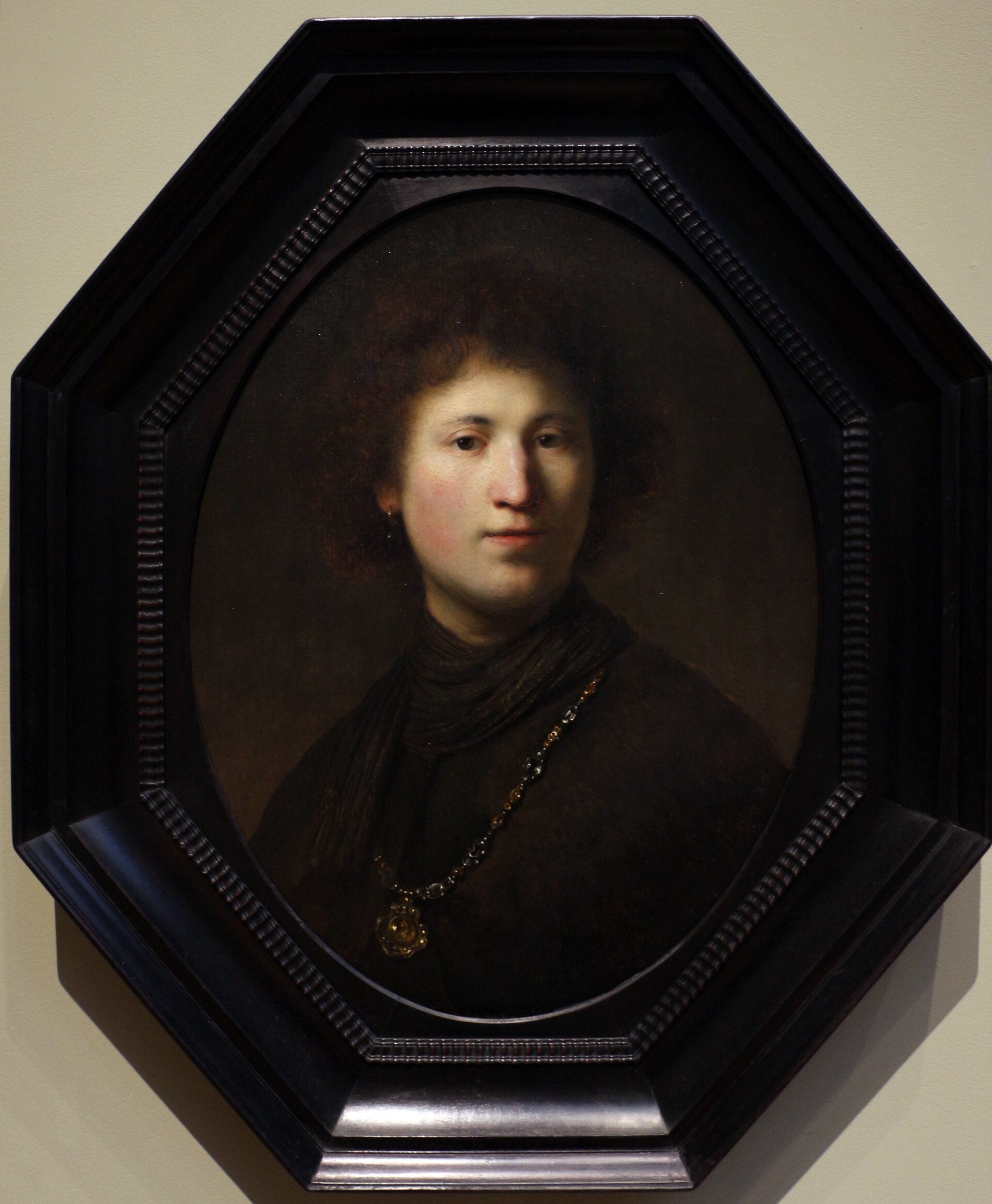 Um jovem com uma corrente - Rembrandt