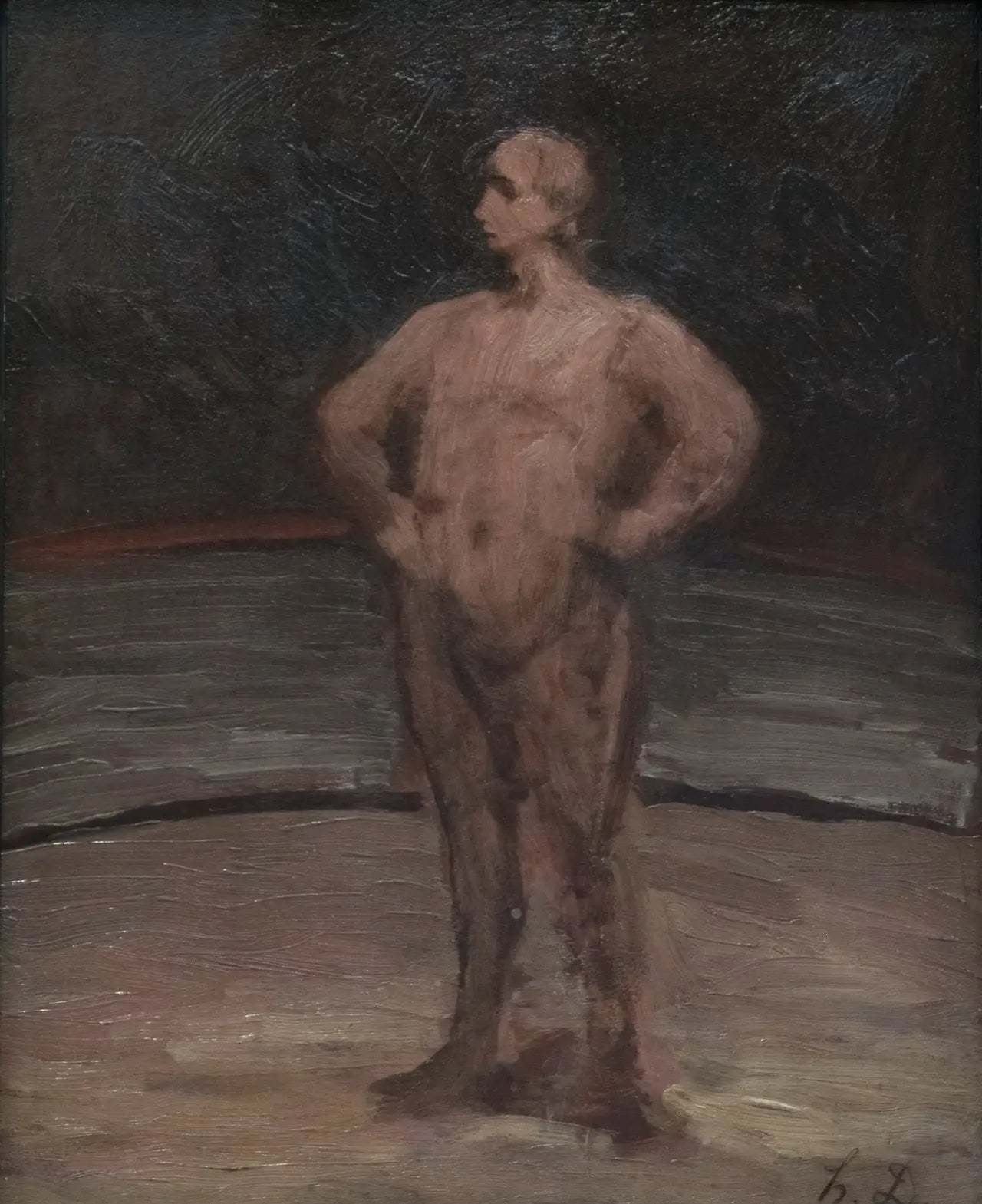 Un lutteur debout - Honoré Daumier - Alpha Reproduction