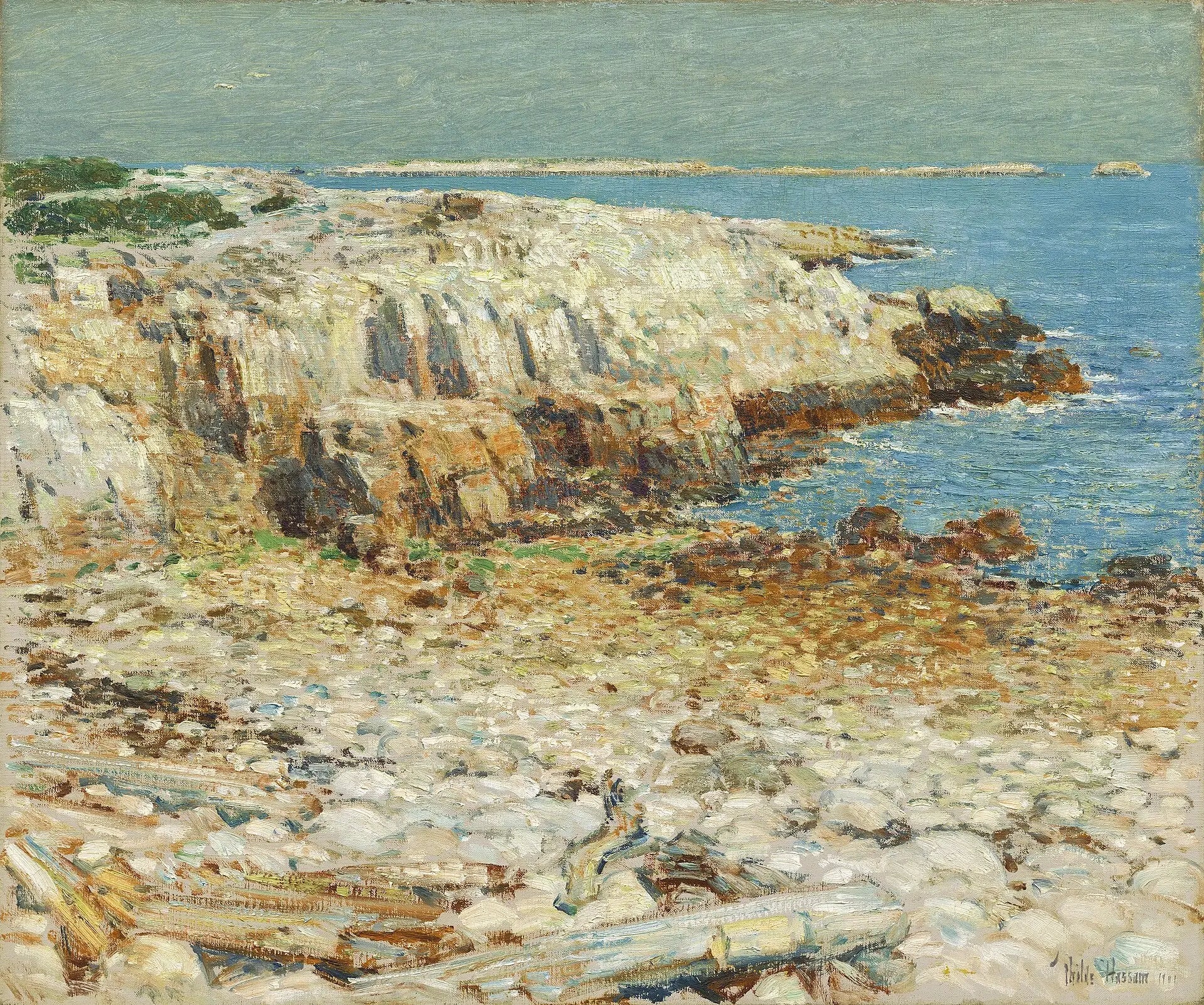 Un promontoire du Nord-Est - Childe Hassam - Alpha Reproduction
