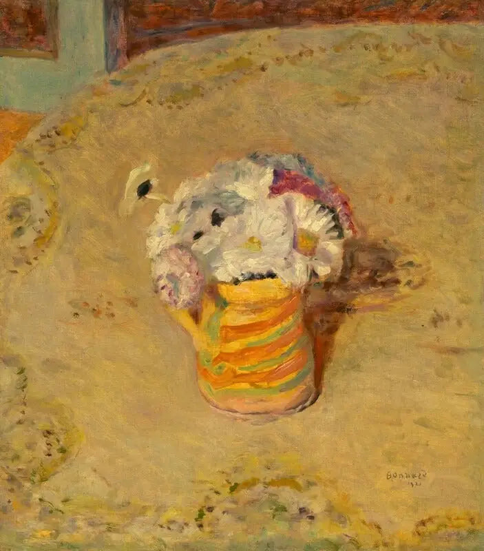 Vaso com flores - Pierre Bonnard