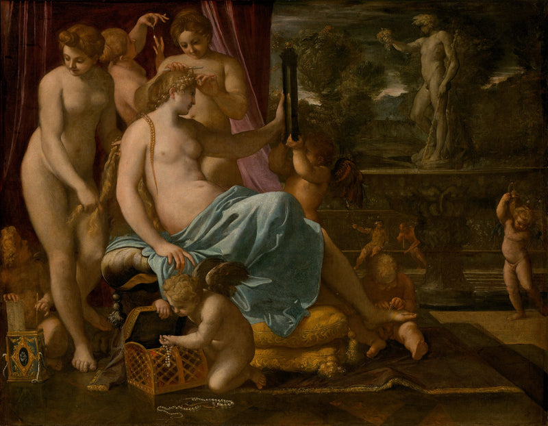 Vênus adornada pelas Graças - Annibale Carracci