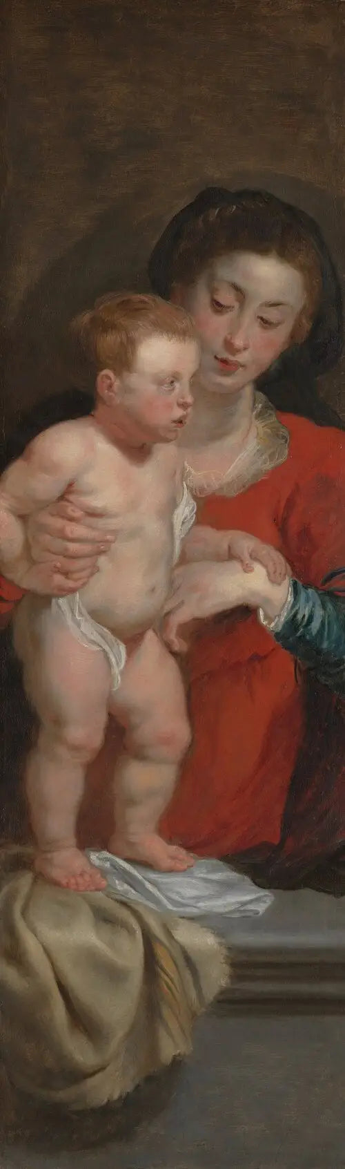 Virgem com o Menino Jesus - Peter Paul Rubens