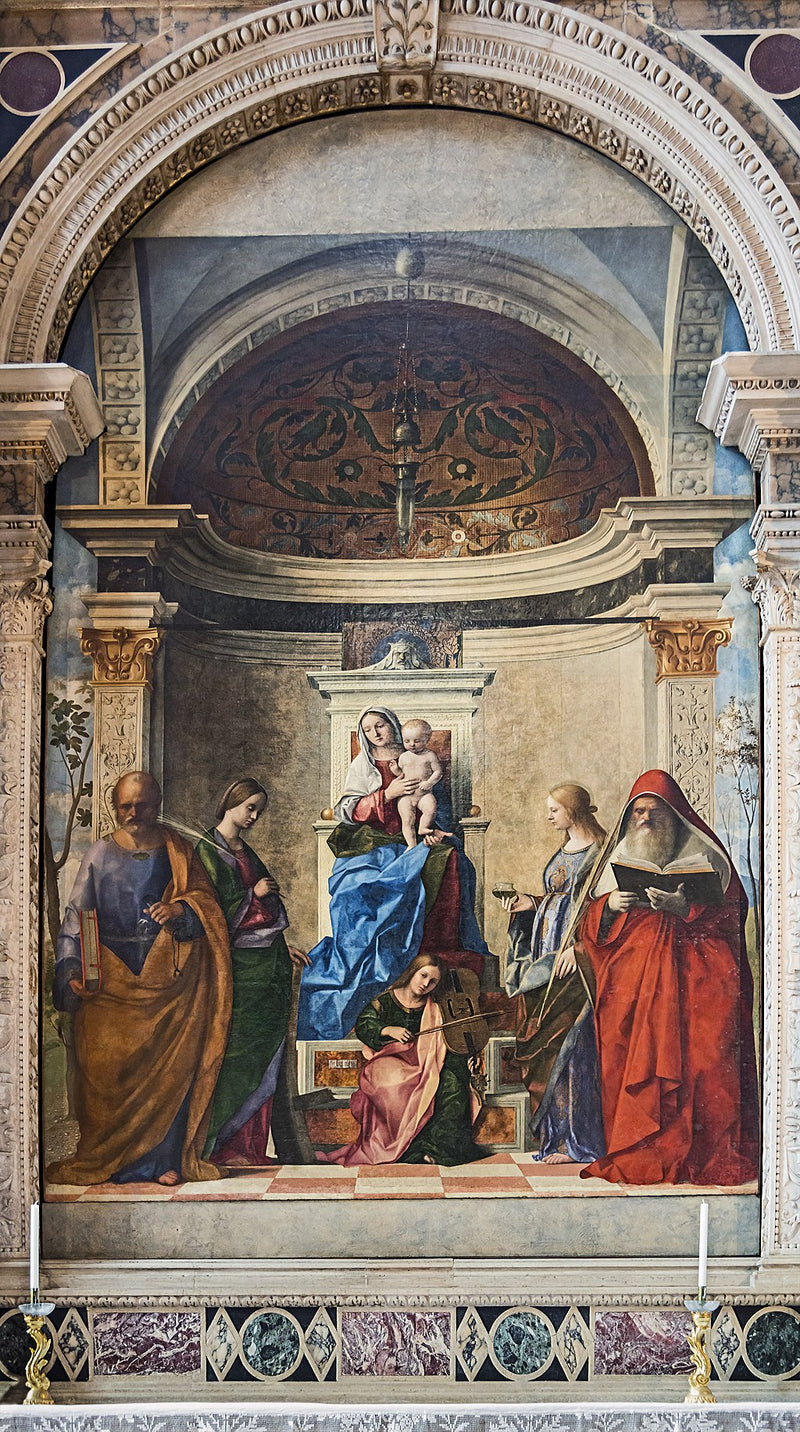 retábulo de San Zaccaria - Giovanni Bellini