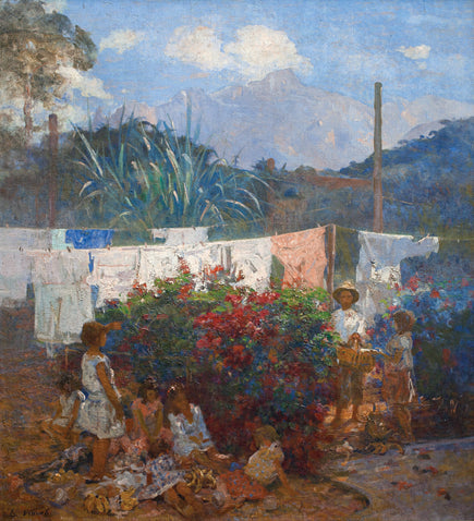 O batismo da boneca - Eliseu Visconti