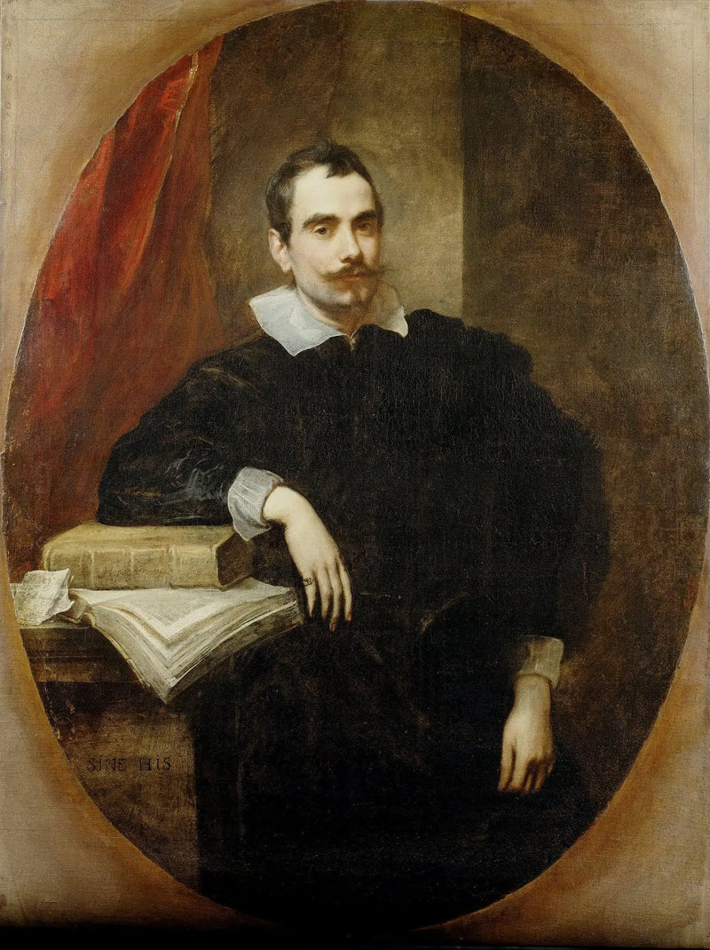 Retrato de Ottaviano Canevari - Antoine van Dyck