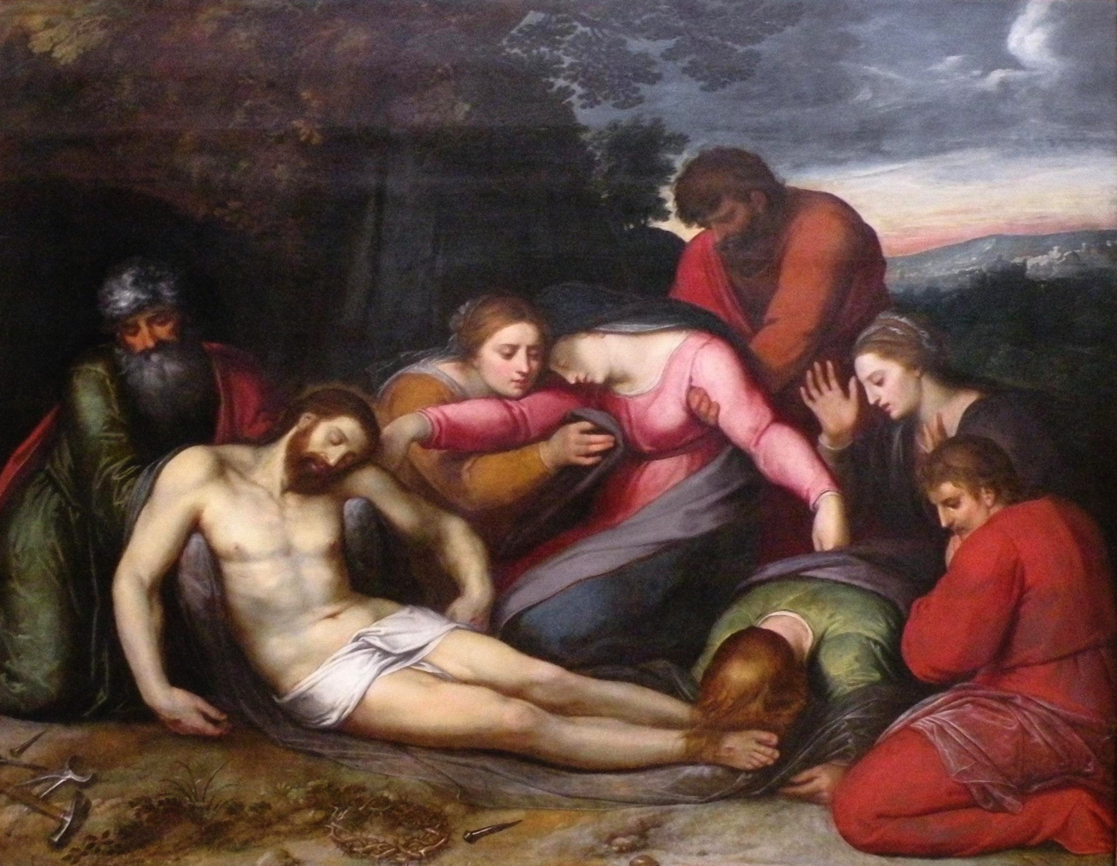 A Deploração de Cristo - Peter Paul Rubens