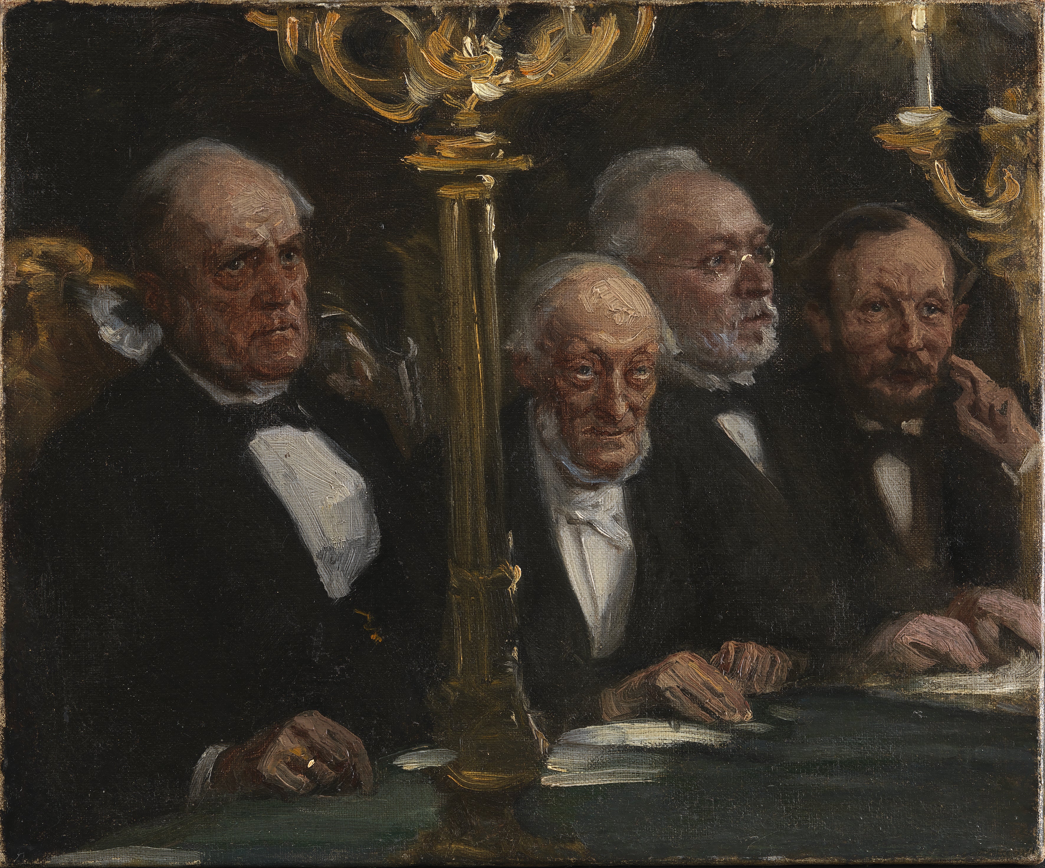Grupo de retratos - Peder Severin Krøyer