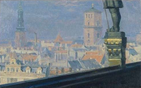 Visão do Município de Copenhague - Peder Severin Krøyer