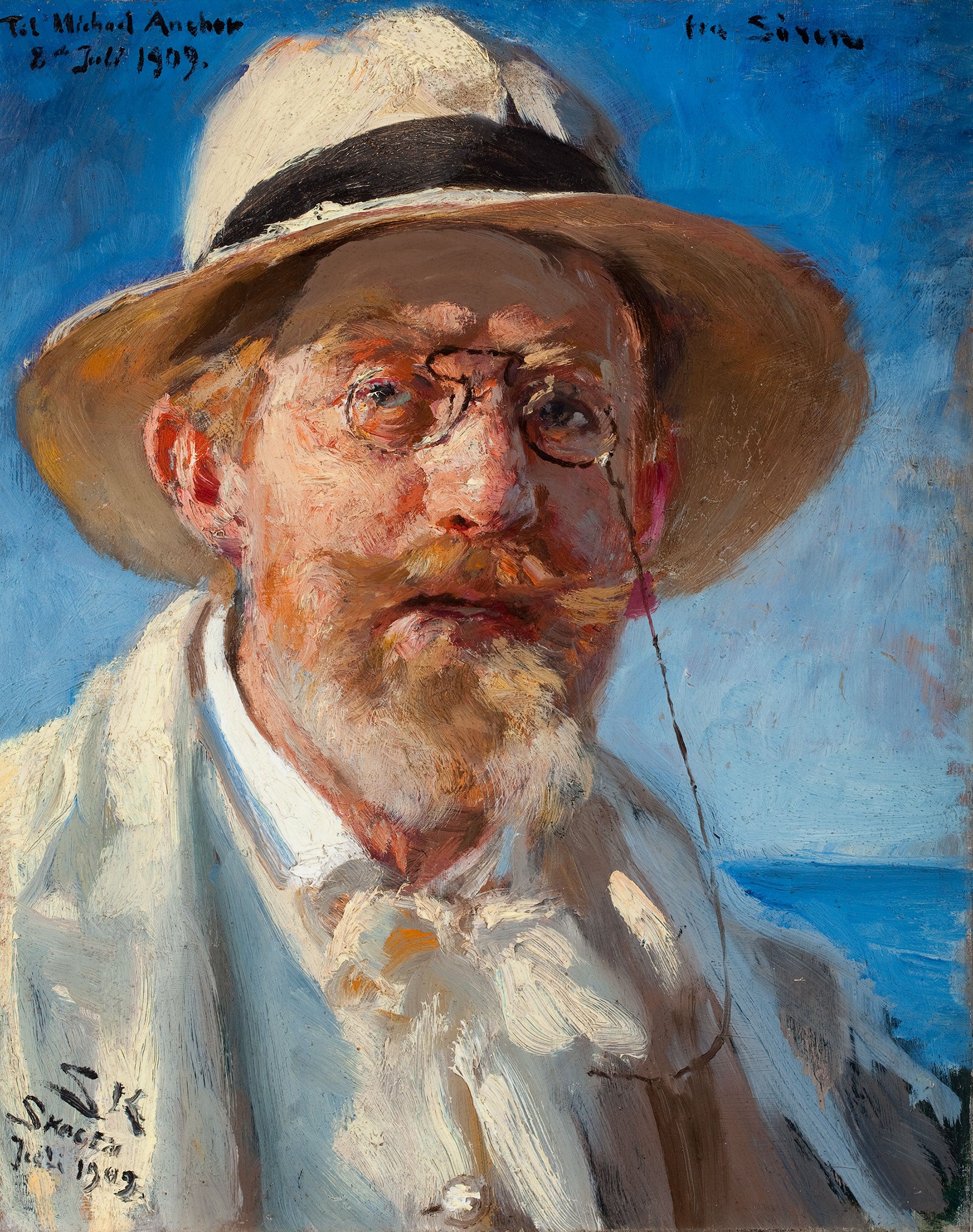 Autorretrato - Peder Severin Krøyer