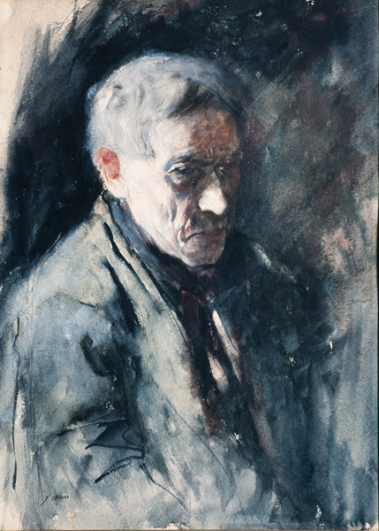cabeça de homem - Jan Toorop