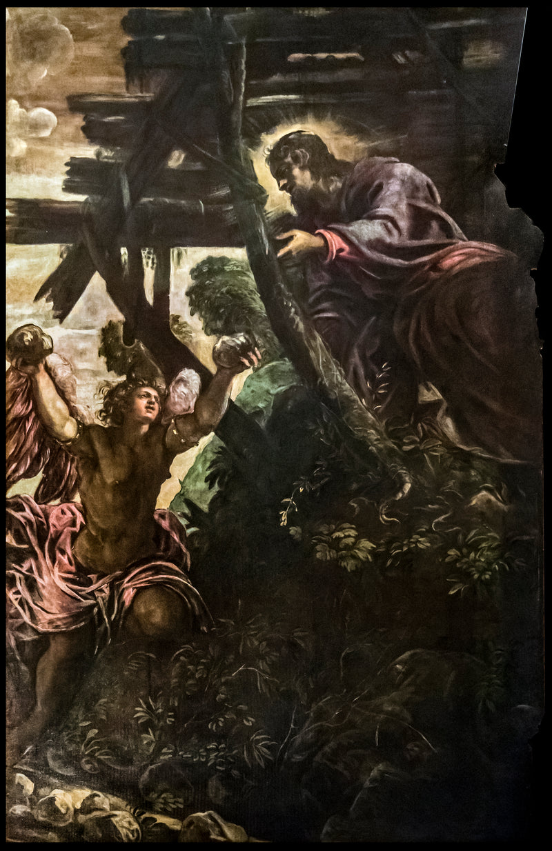 A Tentação de Cristo - Jacopo Tintoretto