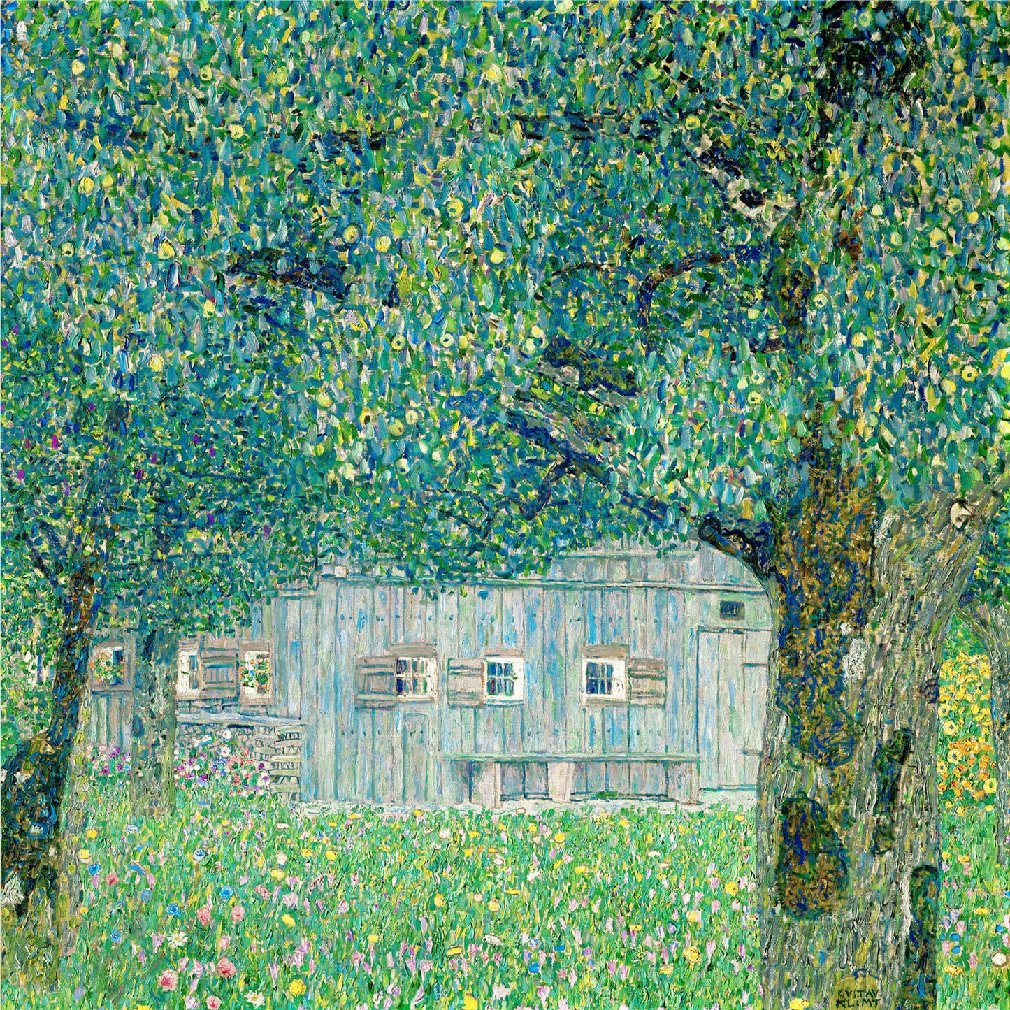 🏡🌸 Palácio Provincial da Alta Áustria – Gustav Klimt (1915)
