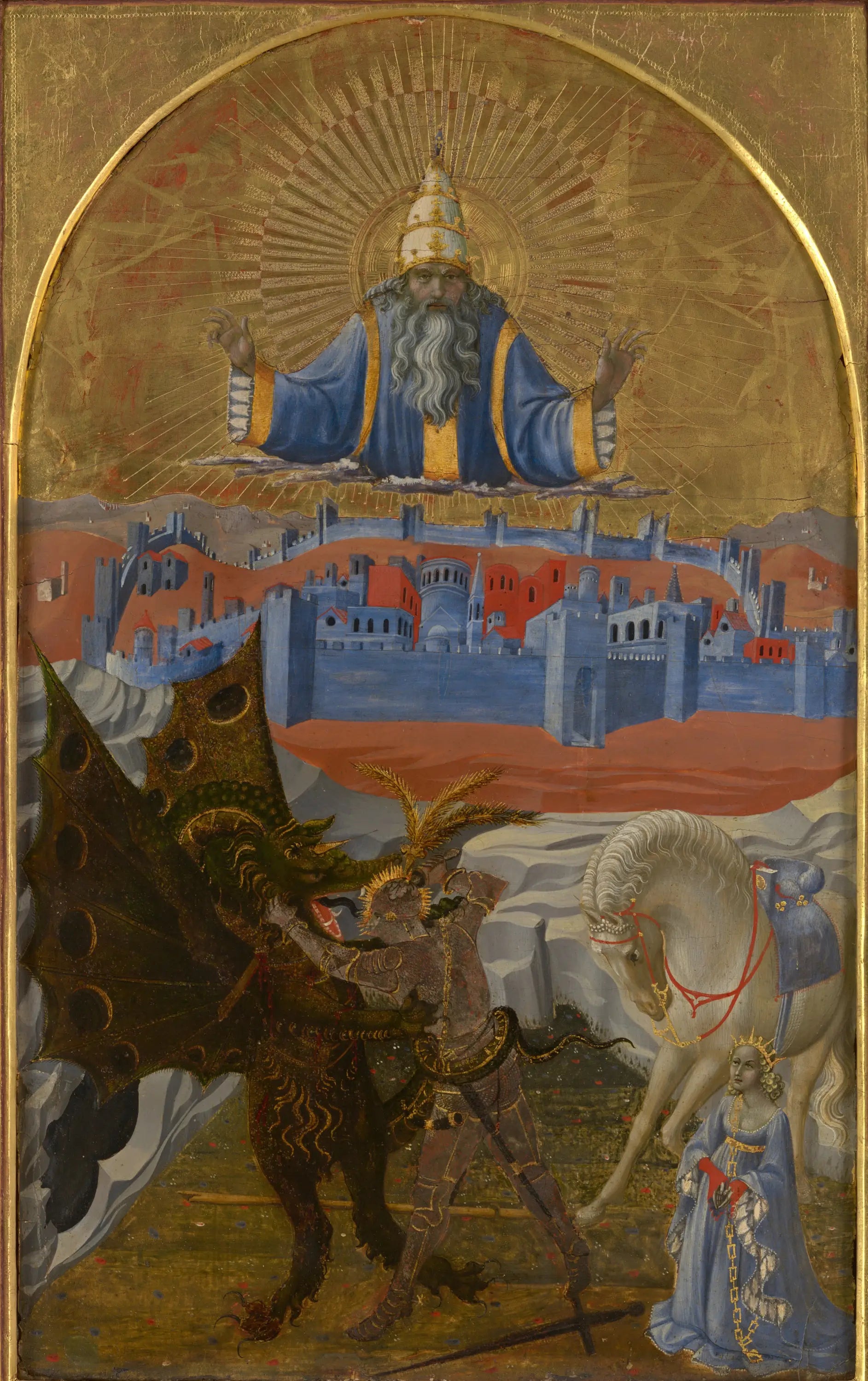 Saint Georges et le Dragon - Paolo Uccello - Alpha Reproduction