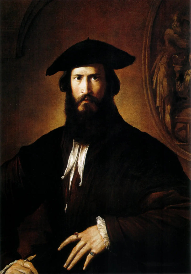 Retrato de um homem - Parmigianino