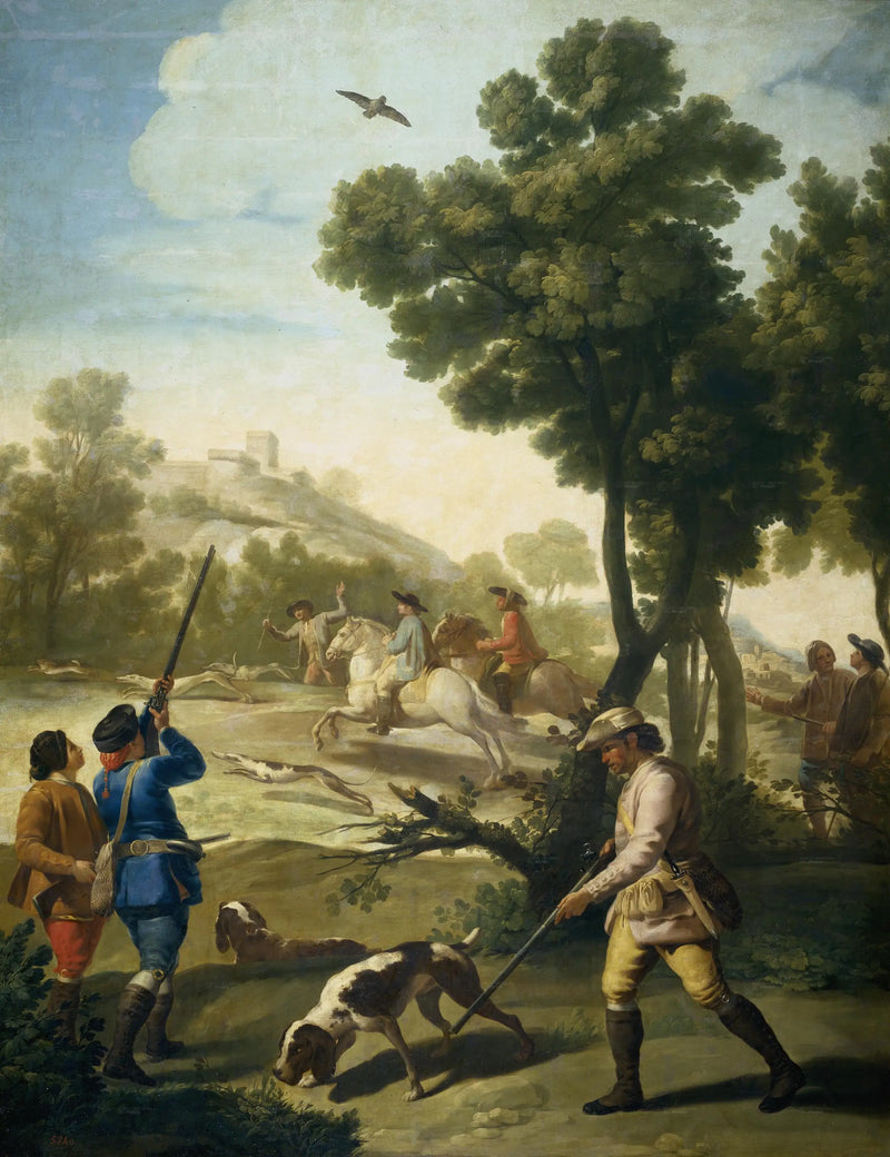 A Caçada - Francisco de Goya