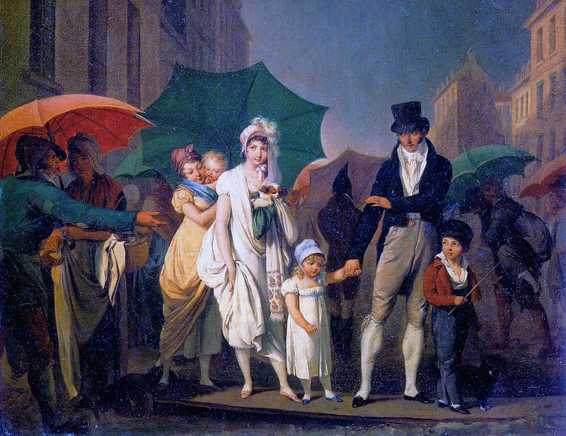 A Chuva - Louis-Leópold Boilly