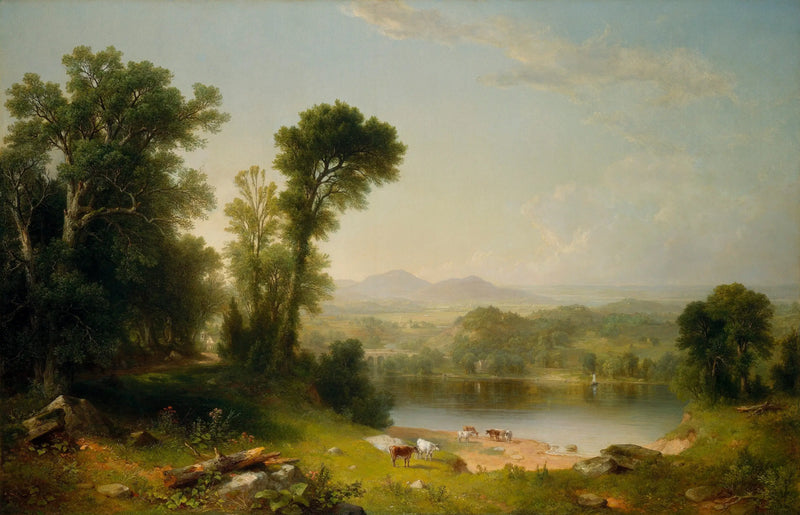 Paisagem Pastoral - Asher Brown Durand
