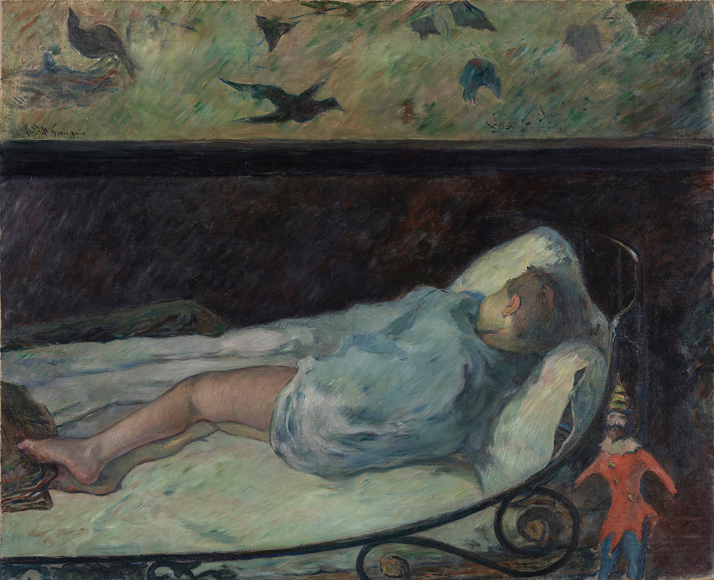 O Pequeno Sonho - Paul Gauguin