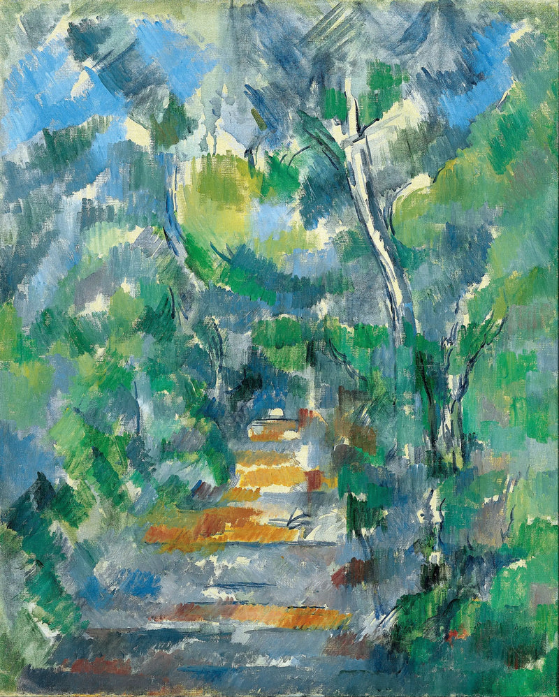 Sub-bosque provençal - Paul Cézanne