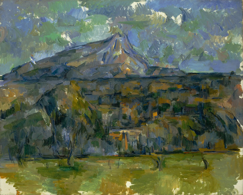 A Montanha Sainte-Victoire vista das Lauves - Paul Cézanne