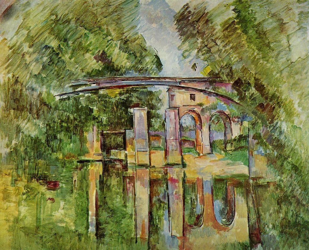 Reproduction du tableau « Le Moulin brûlé à Maisons-Alfort - Paul Cézanne » par Alpha Reproduction en peinture à l’huile