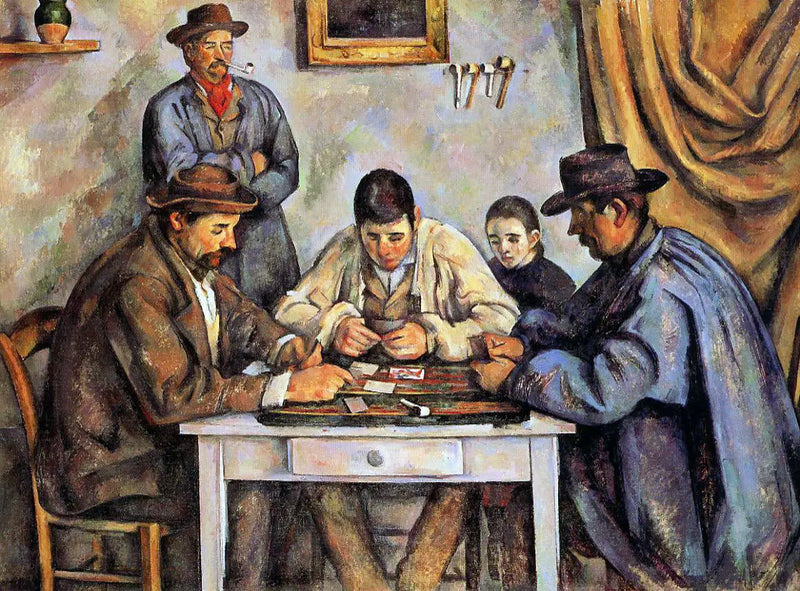 Os jogadores de cartas - Paul Cézanne