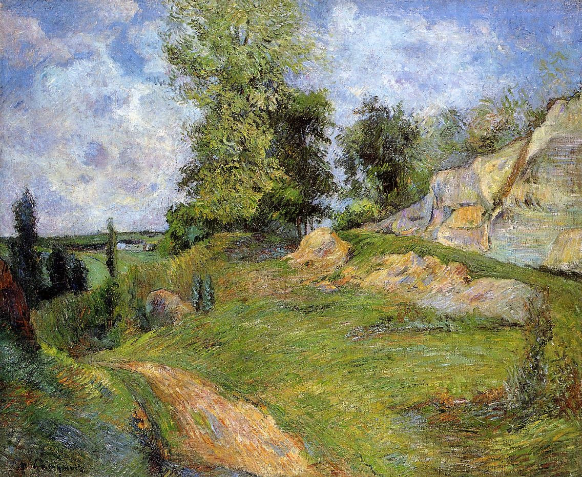 As Carreiras do Repolho, perto de Pontoise - Paul Gauguin