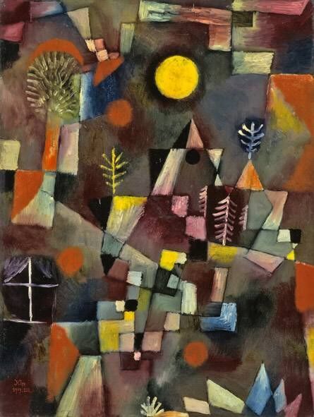 A lua cheia - Paul Klee
