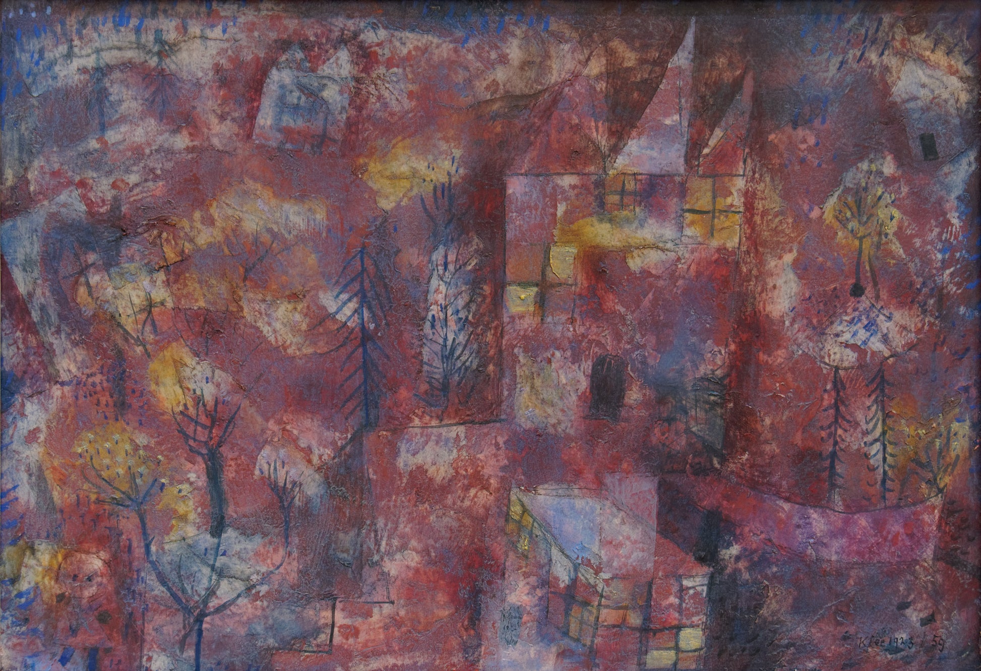 paisagem com a criança - Paul Klee