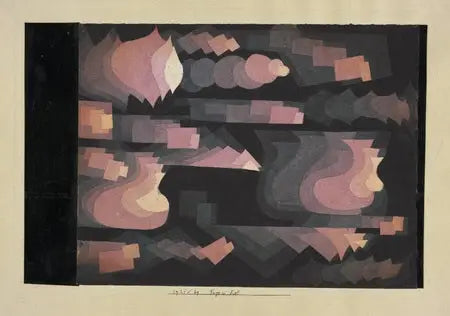 Fuga em vermelho - Paul Klee